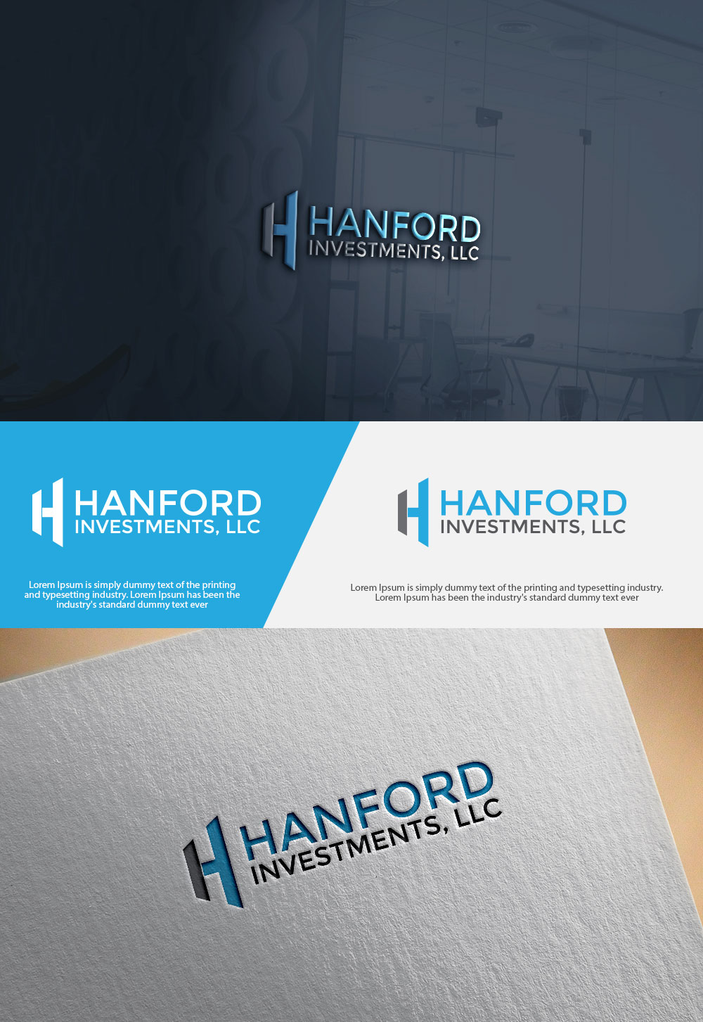 Logo-Design von sulemani creation für Hanford Investments, LLC | Design: #21006268