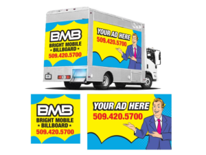 Your Ad Here. See the attached cube truck to go off of.  | Logo Design by ArtTank