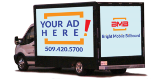 Your Ad Here. See the attached cube truck to go off of.  | Logo Design by logomaniac