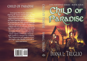 Fantasy book cover with burning house | Book Cover Design by Wally_F