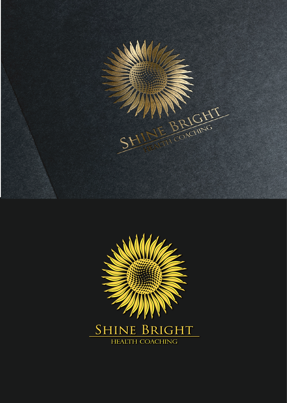 Logo Design by mosu for Shine Bright Health Coaching | Design #21023761