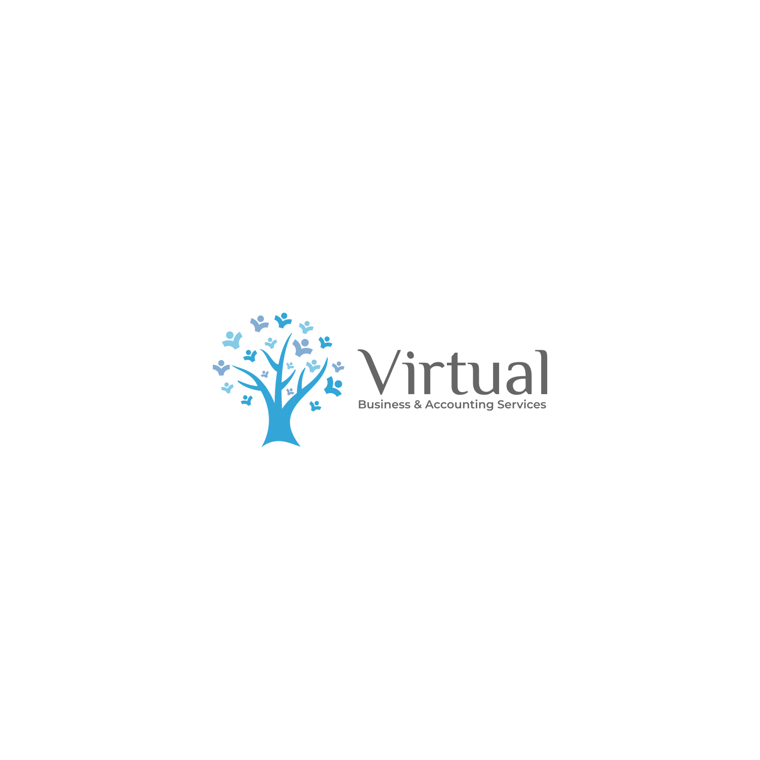 Logo-Design von J. Ivan für Virtual Business & Accounting Services | Design #20996520