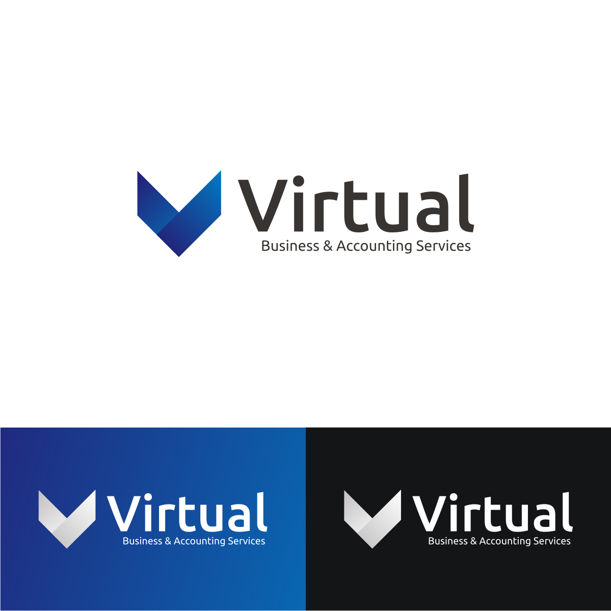 Logo-Design von graphicssquare für Virtual Business & Accounting Services | Design #20991597