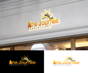 Une Journée Ensoleillée | Logo Design by step forward 2