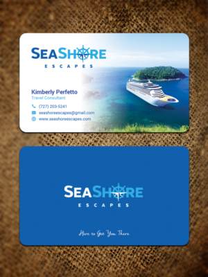Travel Consultant Business Card | Visitenkarten-Design von Sandaruwan
