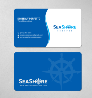 Travel Consultant Business Card | Visitenkarten-Design von chandrayaan.creative
