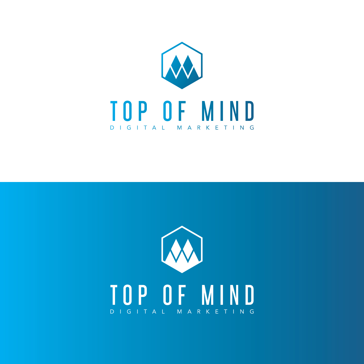 Diseño de Logo por ChicGraphix para Top of Mind Digital Marketing | Diseño #21004863