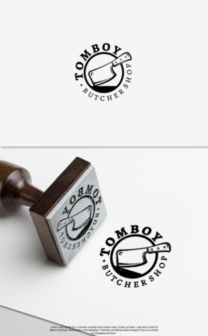 Tomboy Butcher Shop | Logo-Design von GBDESIGN