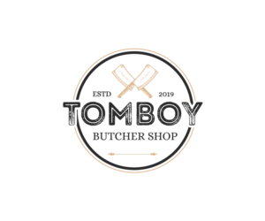 Tomboy Butcher Shop | Logo Design by 91.kremena.petrova
