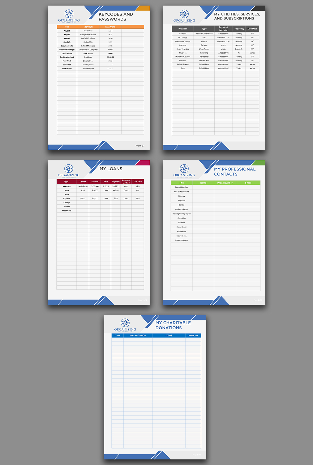 Word Template Design by JanuXart for this project | Design: #21032078