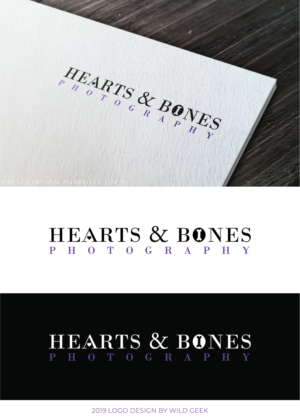 Hearts & Bones Photography | Diseño de Logo por Wild Geek