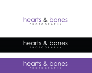Hearts & Bones Photography | Logo Design by Juli creation
