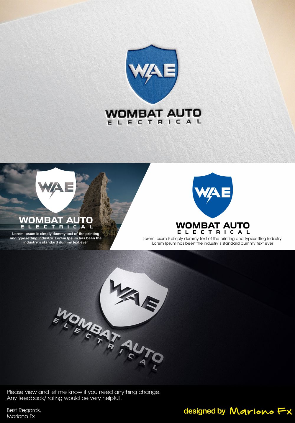 Logo Design by Mariono Fx for this project | Design #20991913