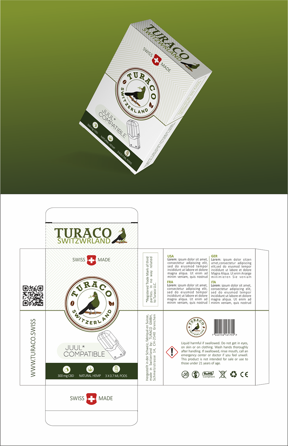 Design Emballage par Alpha_Creative pour pressogno  ag | Design #21085829