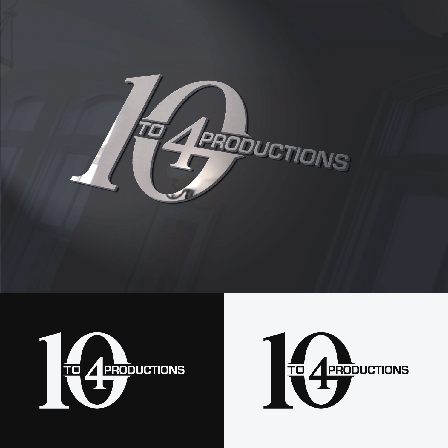 Logo Design by BluuStudio for 10 to 4 Productions Limited | Design #20999841