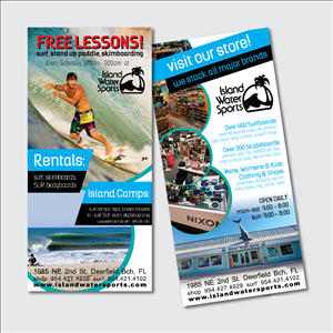 Print Design by Vivid Design for Island Water Sports | Design #2949547