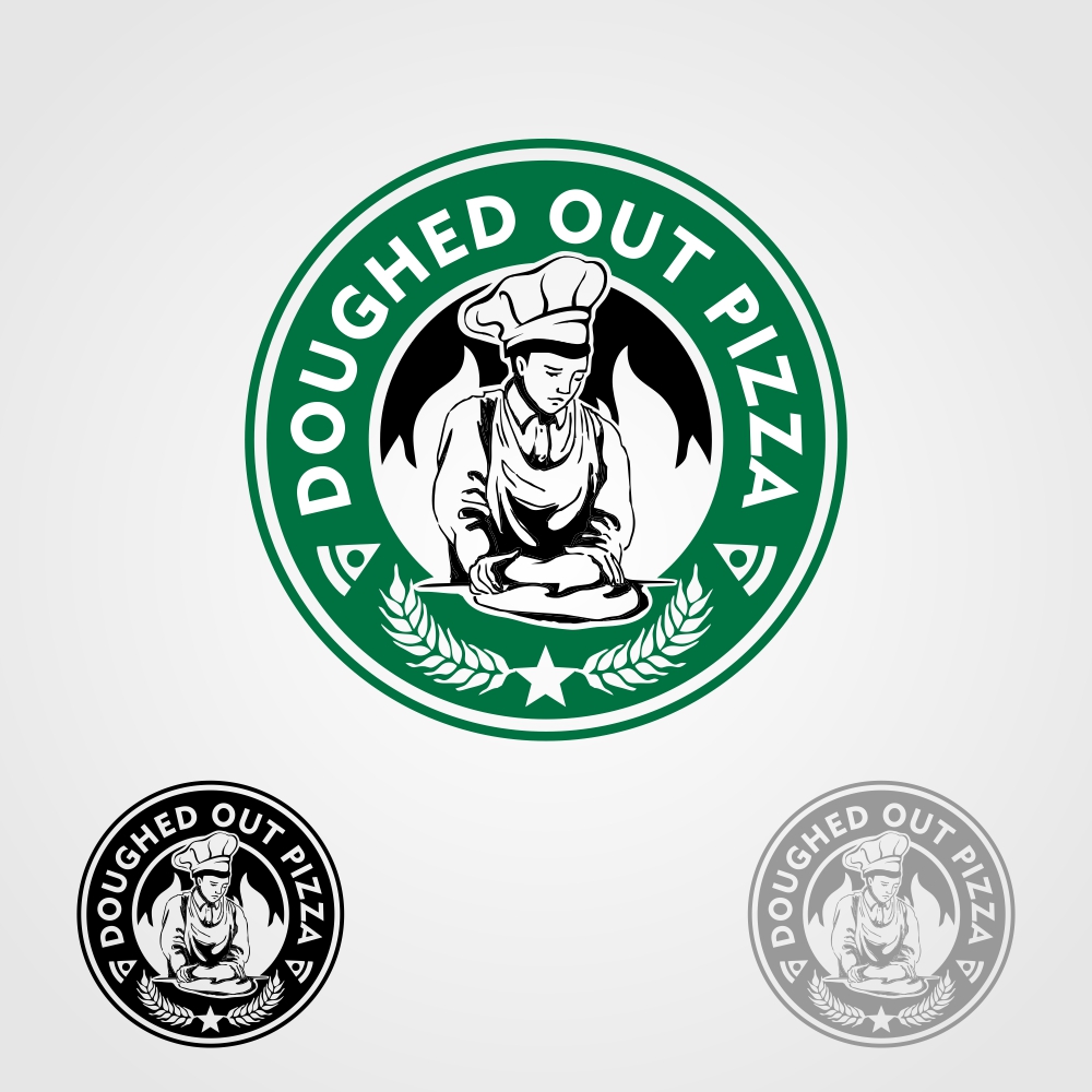 Diseño de Logo por GreendArt para Doughed Out Pizza | Diseño #21013669
