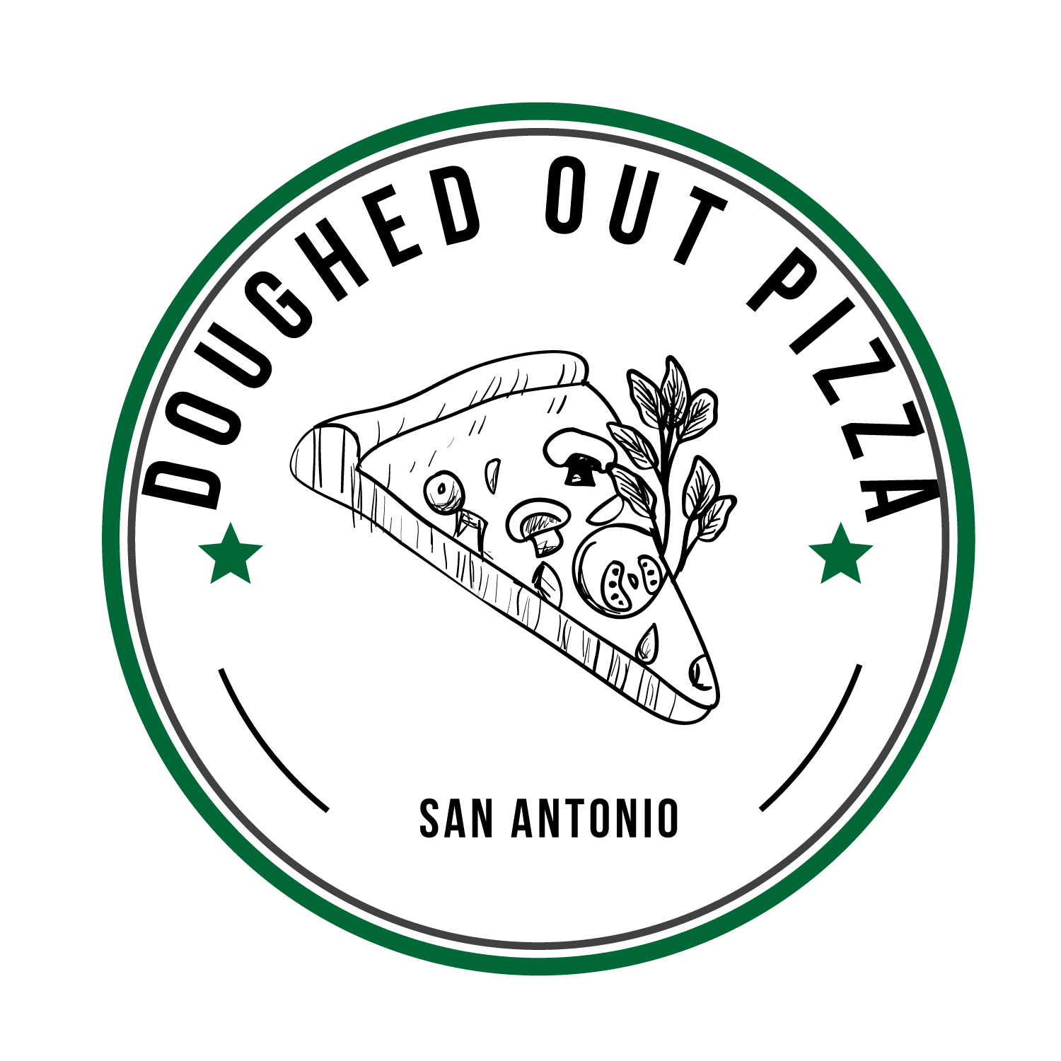 Diseño de Logo por Chadera para Doughed Out Pizza | Diseño #20996118