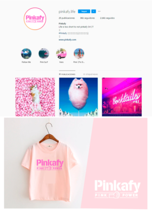 Pinkafy | Logo Design by JoseDesign