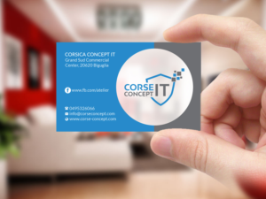 Design de Carte de Visite par Creations Box 2015 pour Corse Concept | Design : #21002874