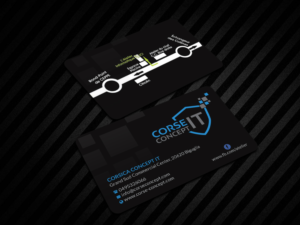 Design de Carte de Visite par Creations Box 2015 pour Corse Concept | Design : #21002880