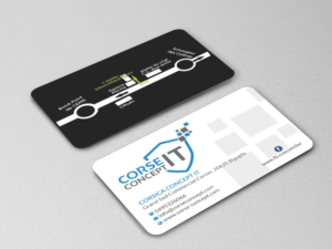 Design de Carte de Visite par Creations Box 2015 pour Corse Concept | Design : #21002881