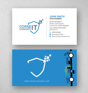 Design de Carte de Visite par chandrayaan.creative pour Corse Concept | Design #21000650