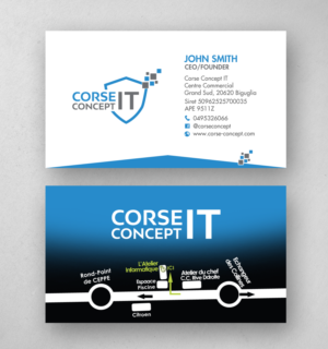 Business Card Design by chandrayaan.creative for Corse Concept | Design: #21000654