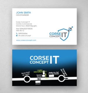 Business Card Design by chandrayaan.creative for Corse Concept | Design: #21000660