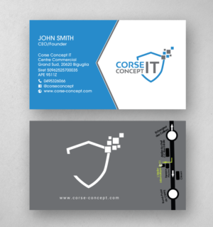 Business Card Design by chandrayaan.creative for Corse Concept | Design: #21000668