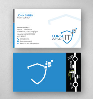 Design de Carte de Visite par chandrayaan.creative pour Corse Concept | Design : #21000671