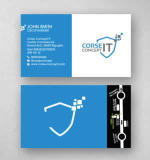 Design de Carte de Visite par chandrayaan.creative pour Corse Concept | Design : #21000672