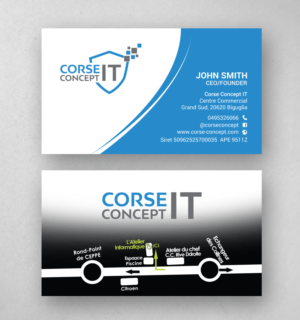 Design de Carte de Visite par chandrayaan.creative pour Corse Concept | Design : #21000688