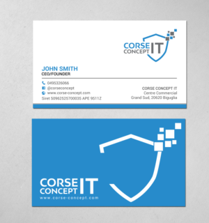 Design de Carte de Visite par chandrayaan.creative pour Corse Concept | Design : #21000689