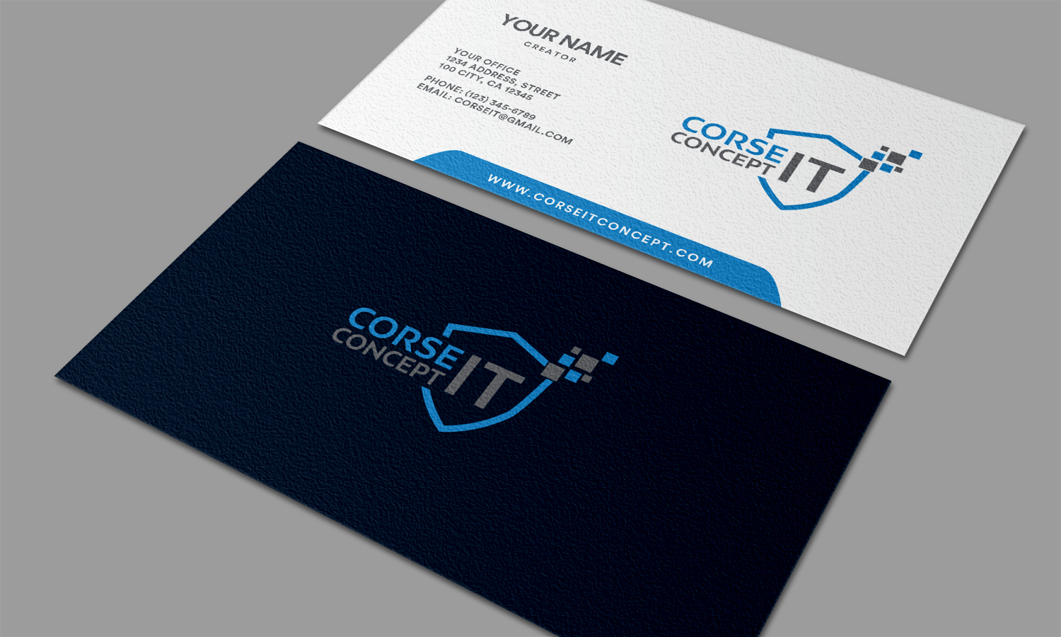 Business Card Design by ivo_i_ivanov for Corse Concept | Design #21002369