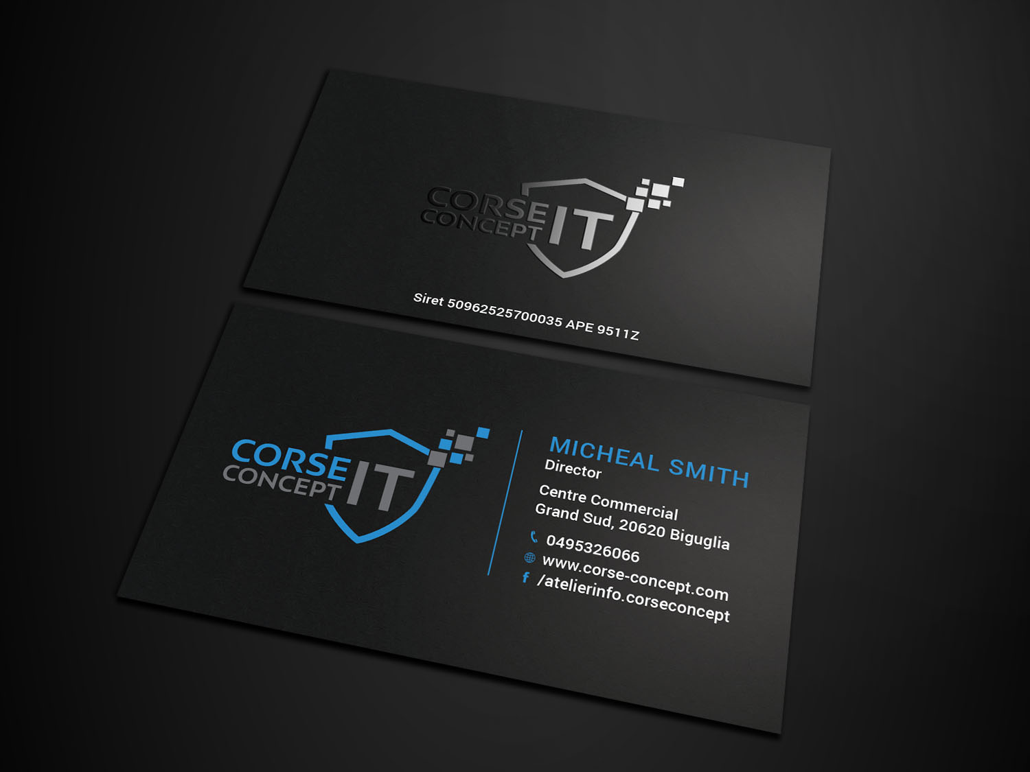 Visitenkarten-Design von Tripti Ranjan Gain für Corse Concept | Design #21026937