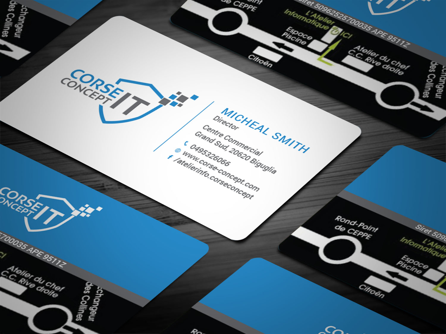 Visitenkarten-Design von Tripti Ranjan Gain für Corse Concept | Design #21026950