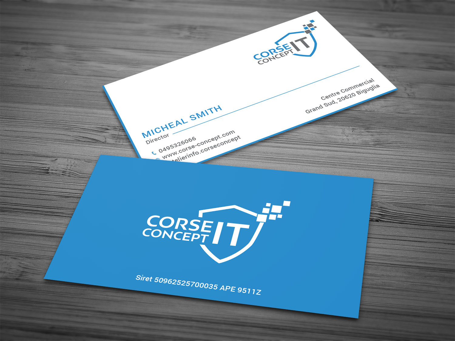 Business Card Design by Tripti Ranjan Gain for Corse Concept | Design #21026959