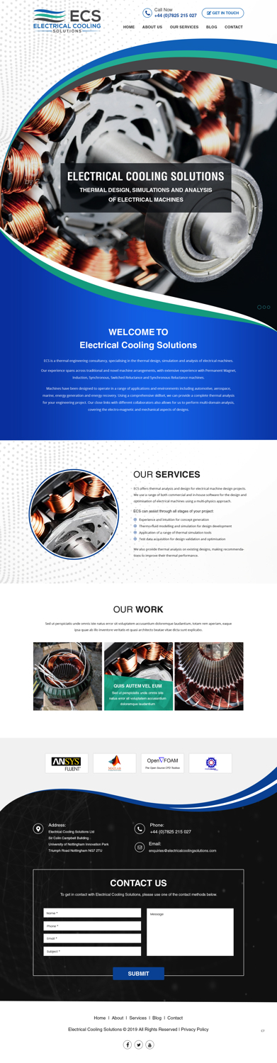 Web Design by pb for this project | Design #21003374
