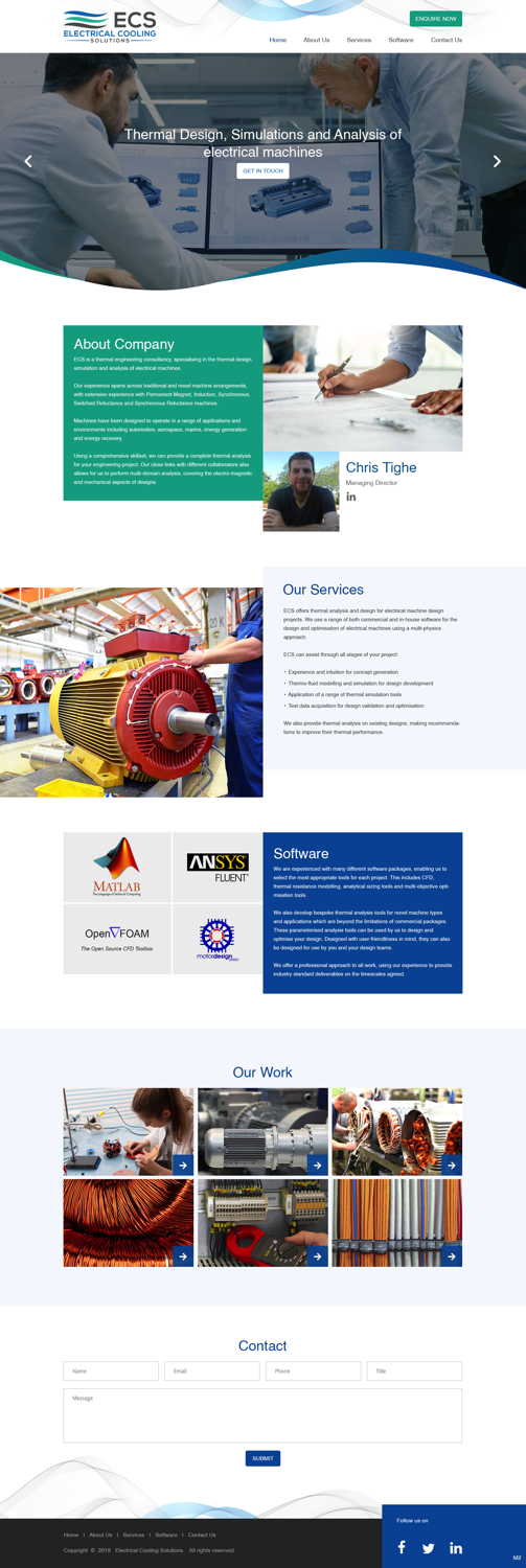 Web Design by pb for this project | Design #21003389
