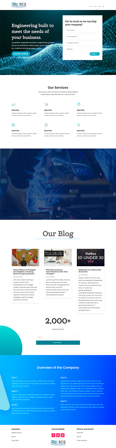 Web Design by Lily Maley for this project | Design #21033535