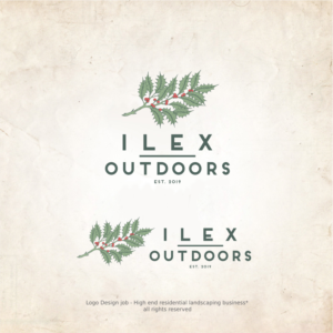 Ilex Outdoors  | Logo Design by Mimi & Max