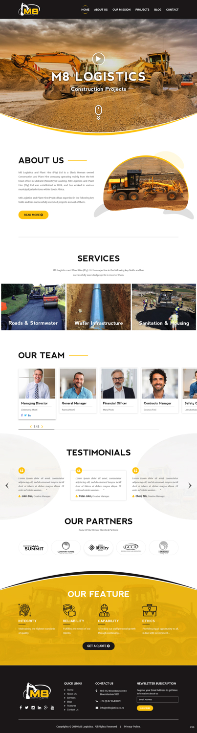 Web Design by pb for this project | Design #21003313