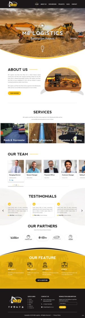 Web Design by pb for this project | Design: #21003313