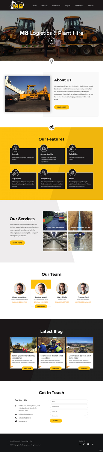 Web Design by pb for this project | Design #21003314