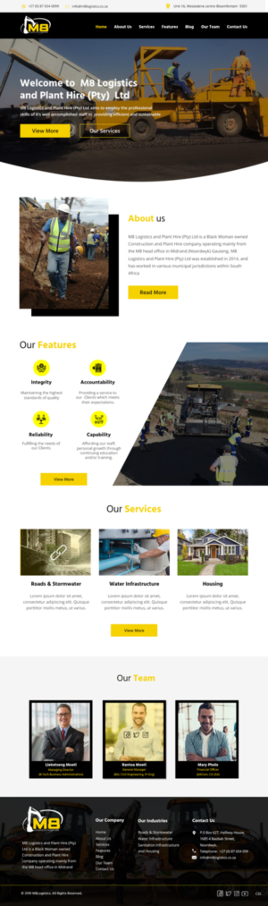 Web Design by pb for this project | Design: #21003315