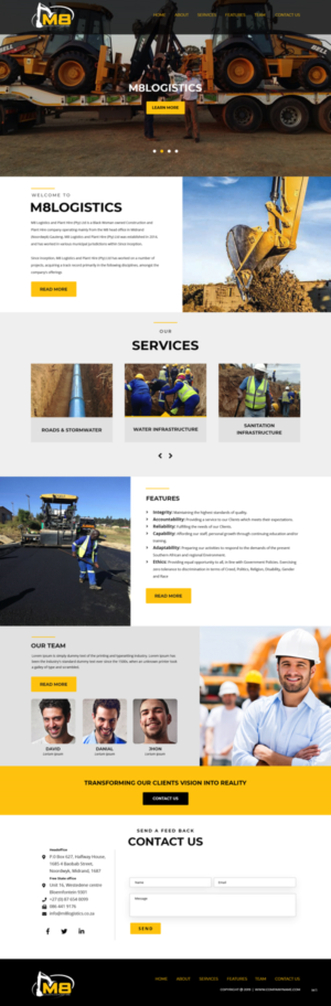 Web Design by pb for this project | Design: #21003319