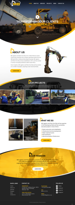 Web Design by pb for this project | Design: #21003327