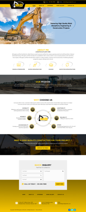 Web Design by Sbss for this project | Design: #21018616