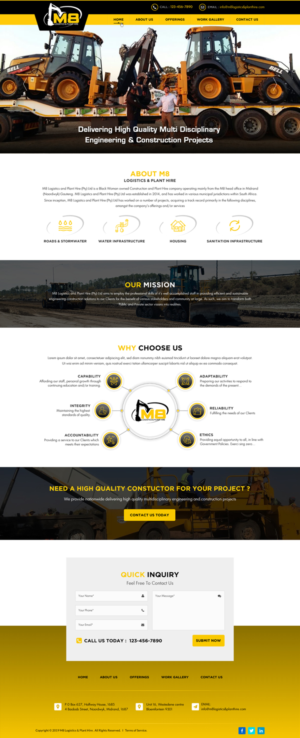 Web Design by Sbss for this project | Design: #21018618